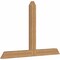 Ekena Millwork Portland Timber Gable Bracket, Western Red Cedar, 72"W x 48"H x 3 1/2"D x 5 1/2"F, 16/12 Pitch GBW072X48X0406POR00SWR - alternate 2
